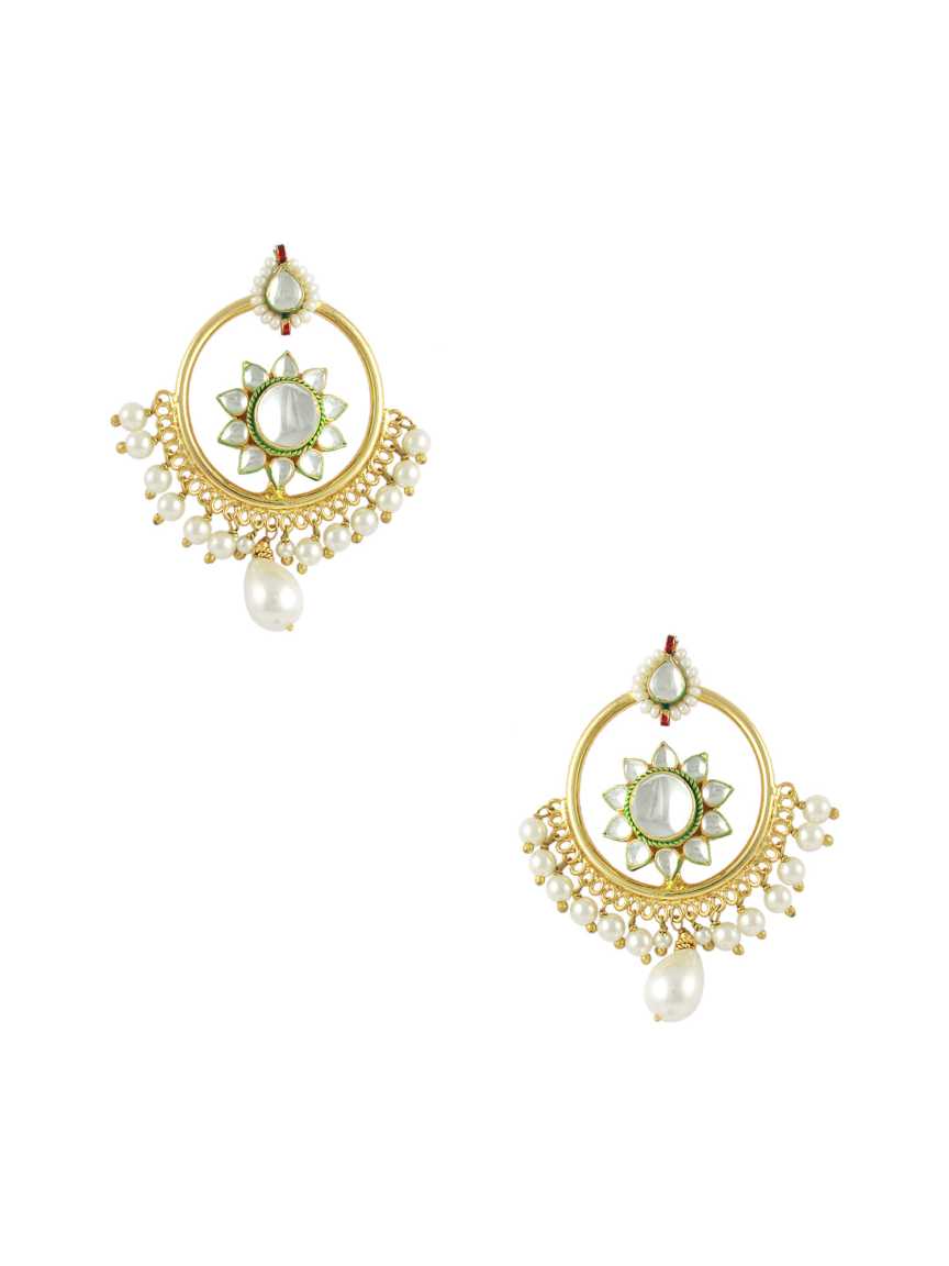 EARRING in JADAU KUNDAN Style | Design - 11112
