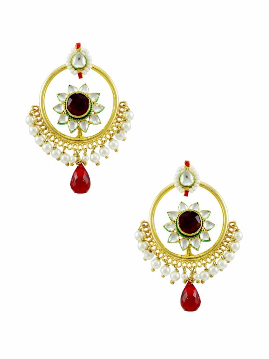 kundan-earring-ERKU11112MRHG