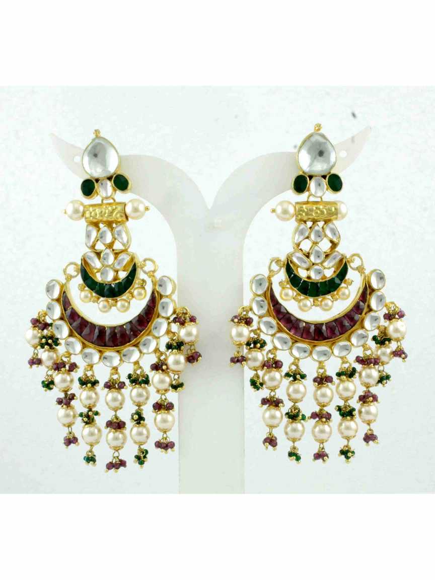 EARRING in JADAU KUNDAN Style | Design - 11116