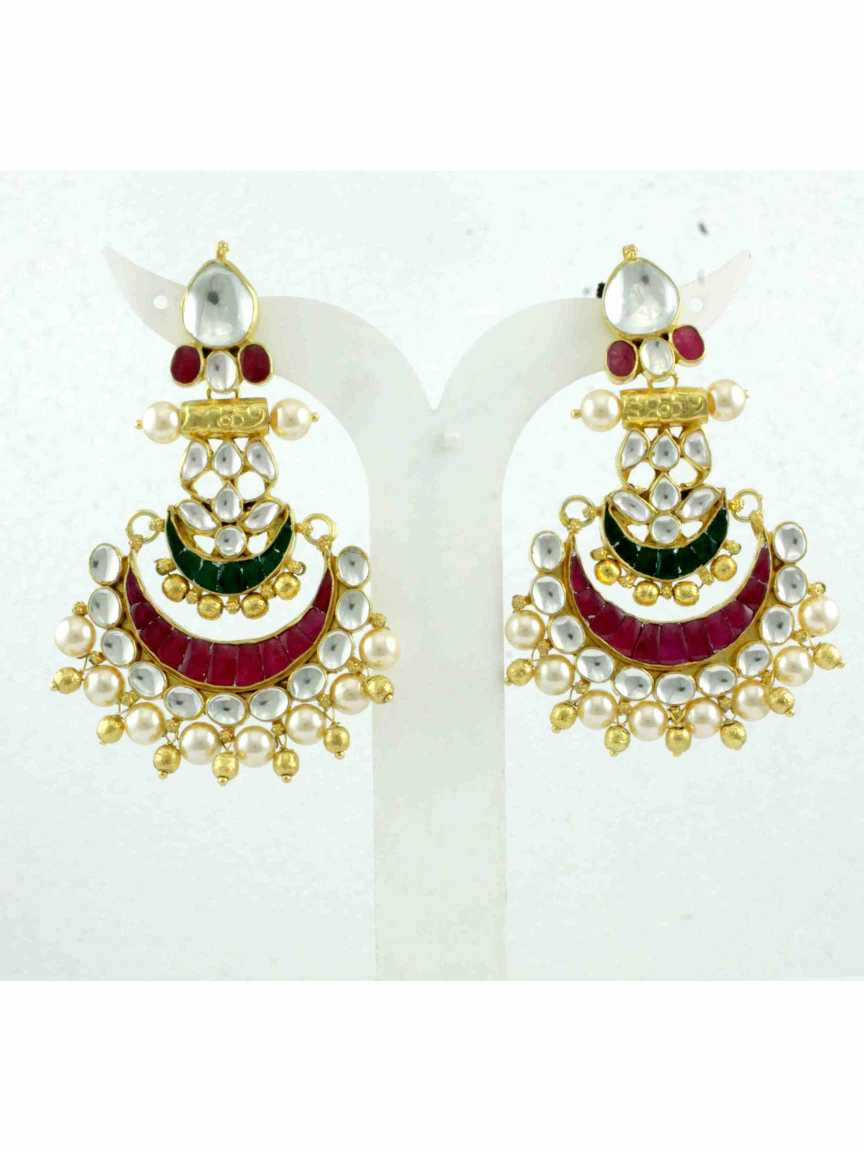 EARRING in JADAU KUNDAN Style | Design - 11123