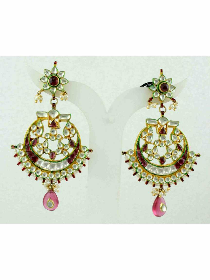 EARRING in JADAU KUNDAN Style | Design - 11134