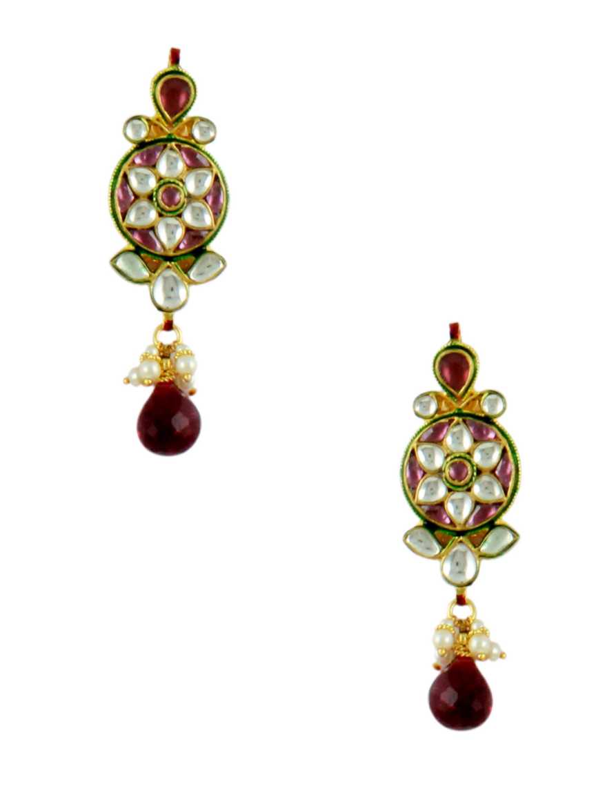 EARRING in JADAU KUNDAN Style | Design - 11135
