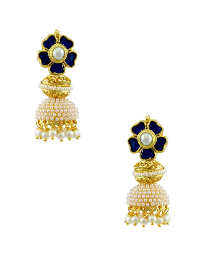 kundan-earring-ERKU11144BLHG