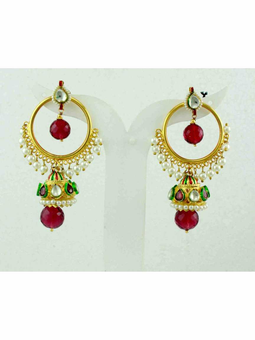 EARRING in JADAU KUNDAN Style | Design - 11146
