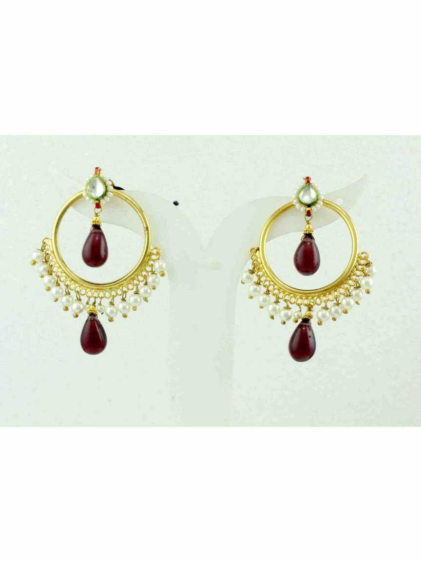 kundan-earring-ERKU11166PRHG