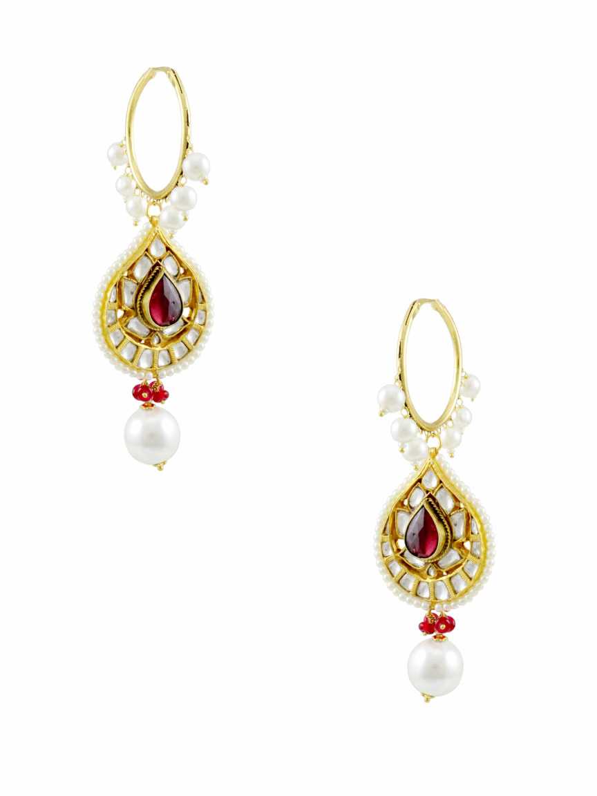 EARRING in JADAU KUNDAN Style | Design - 11176