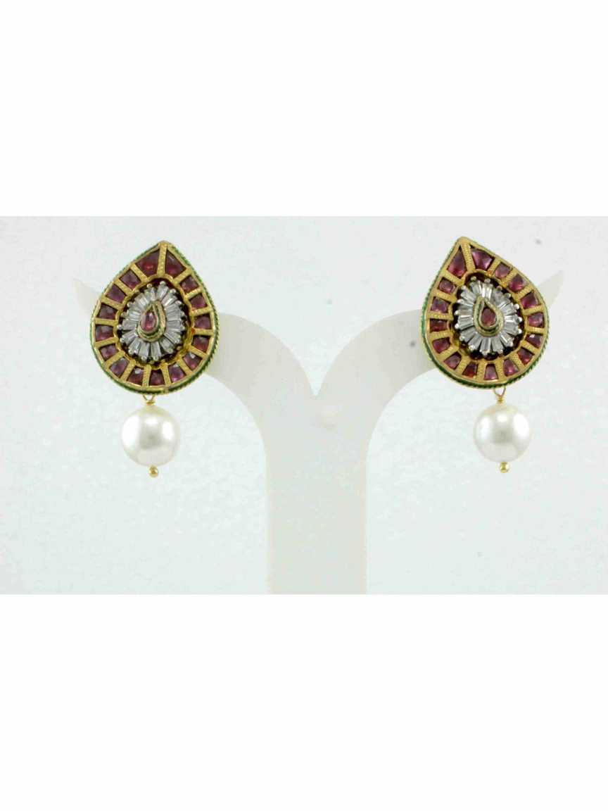 EARRING in JADAU KUNDAN Style | Design - 11272