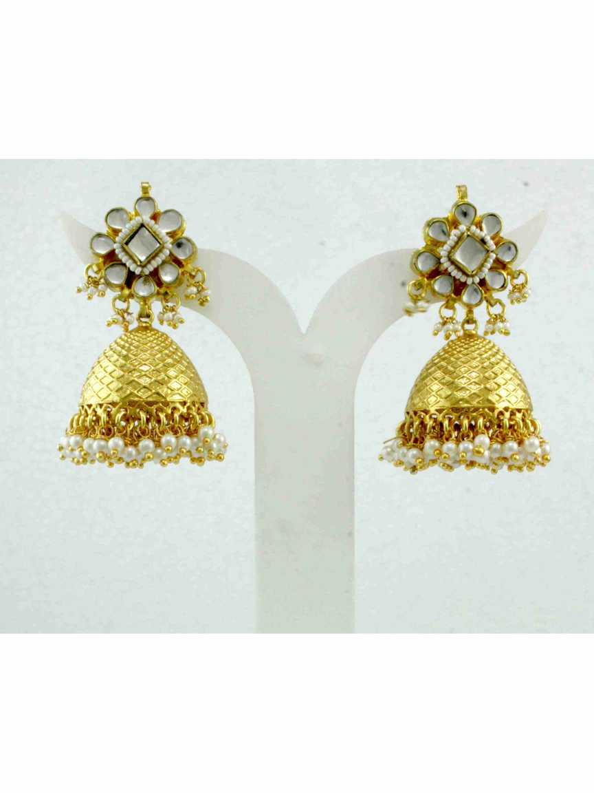 EARRING in JADAU KUNDAN Style | Design - 11415