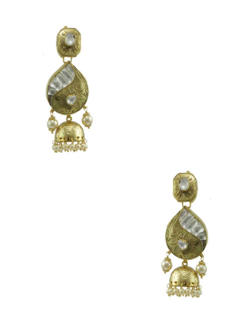 EARRING in JADAU KUNDAN Style | Design - 11416