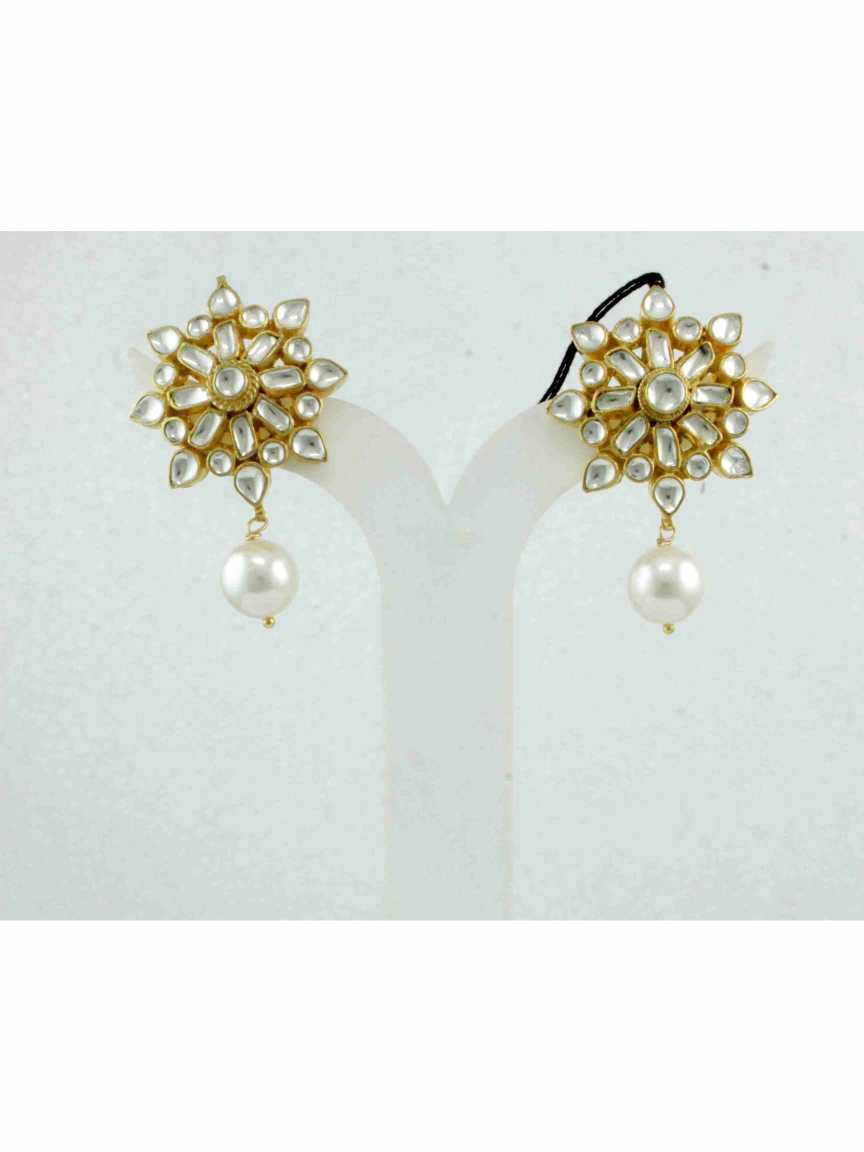 EARRING in JADAU KUNDAN Style | Design - 11417