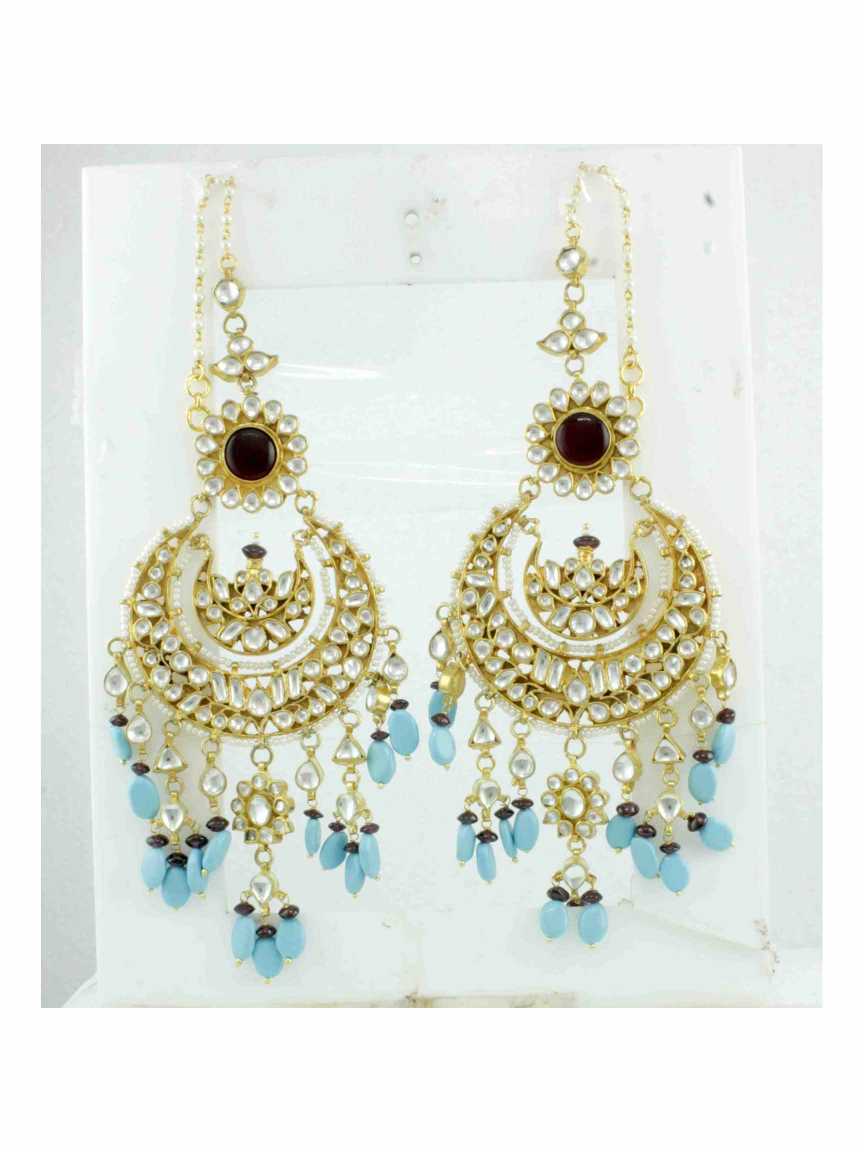 EARRING in JADAU KUNDAN Style | Design - 11419