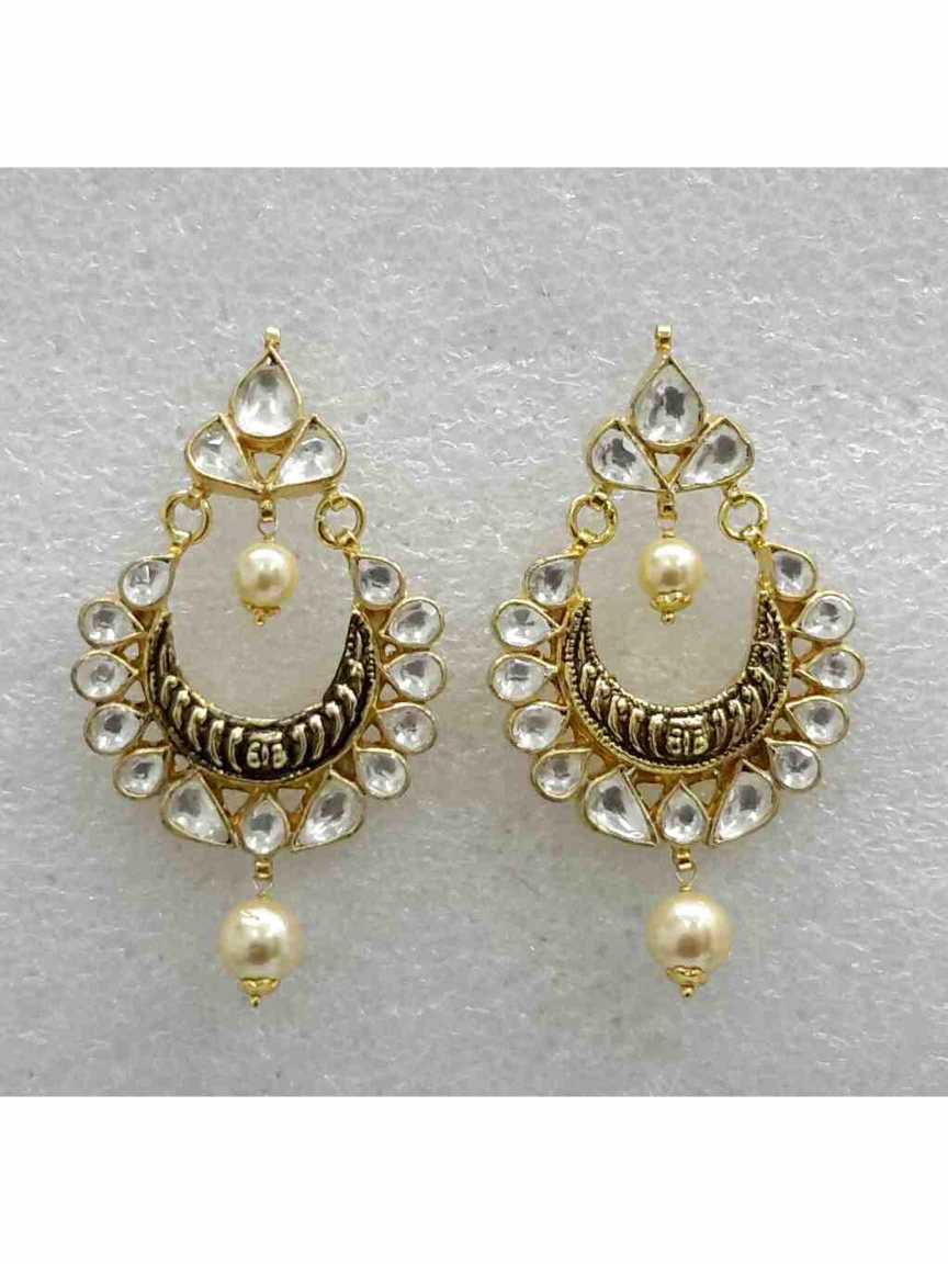 EARRING in JADAU KUNDAN Style | Design - 11465