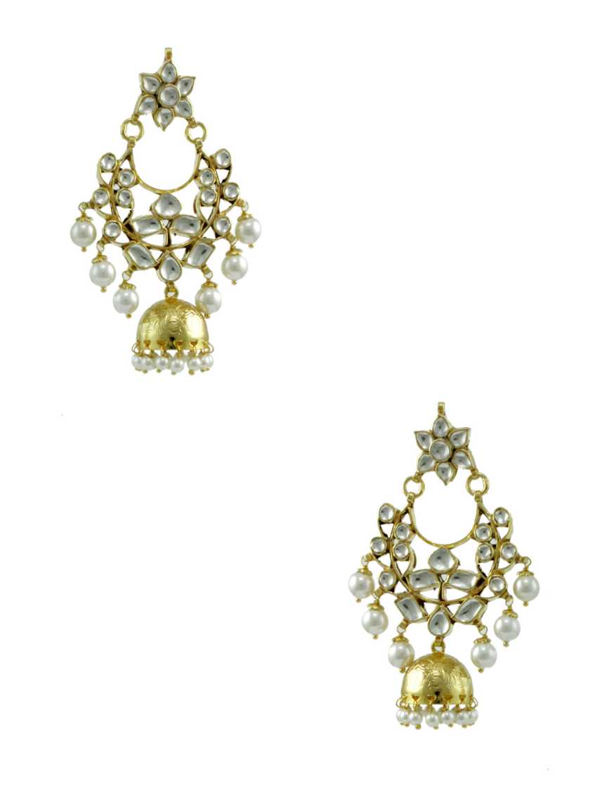 EARRING in JADAU KUNDAN Style | Design - 11467