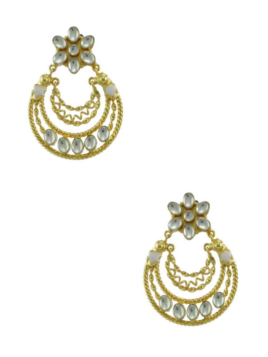 EARRING in JADAU KUNDAN Style | Design - 11614