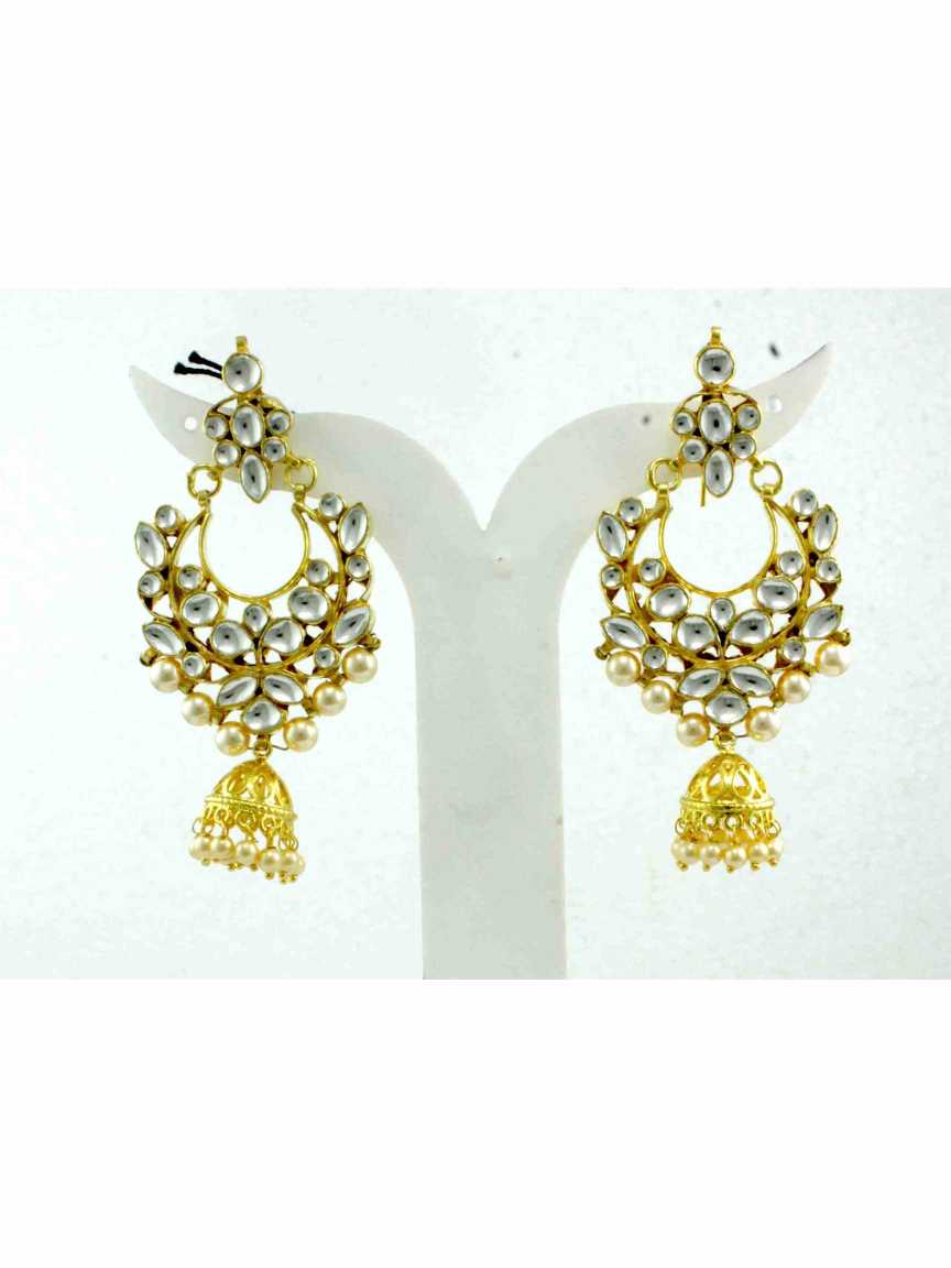 EARRING in JADAU KUNDAN Style | Design - 11636