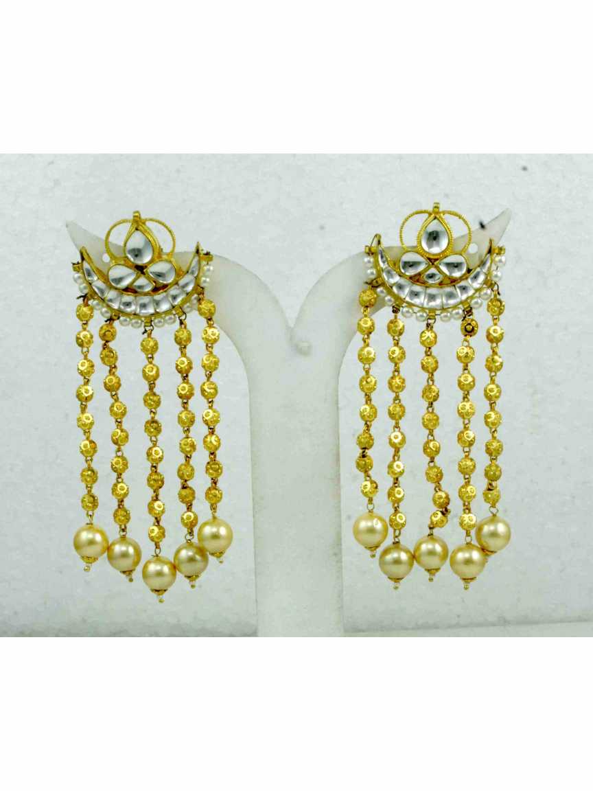 EARRING in JADAU KUNDAN Style | Design - 13385