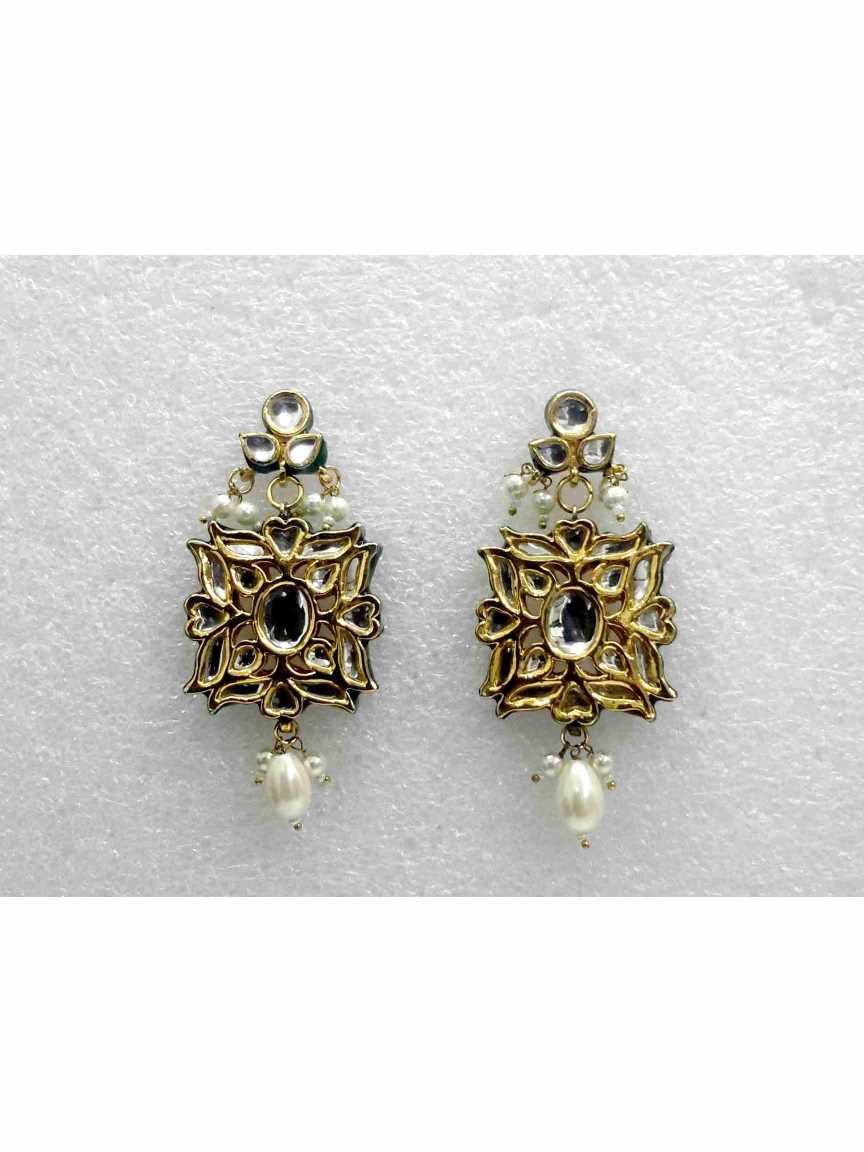 EARRING in JADAU KUNDAN Style | Design - 13428