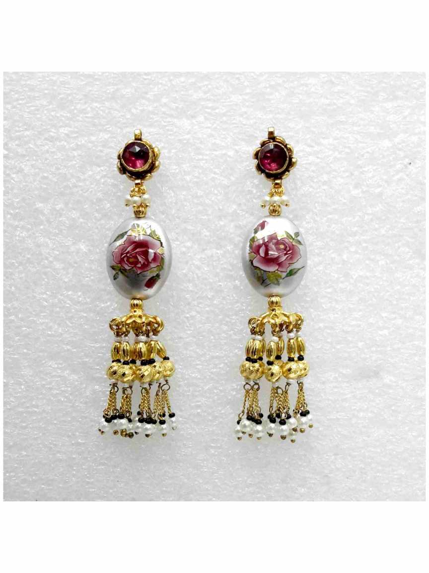 EARRING in JADAU KUNDAN Style | Design - 13562