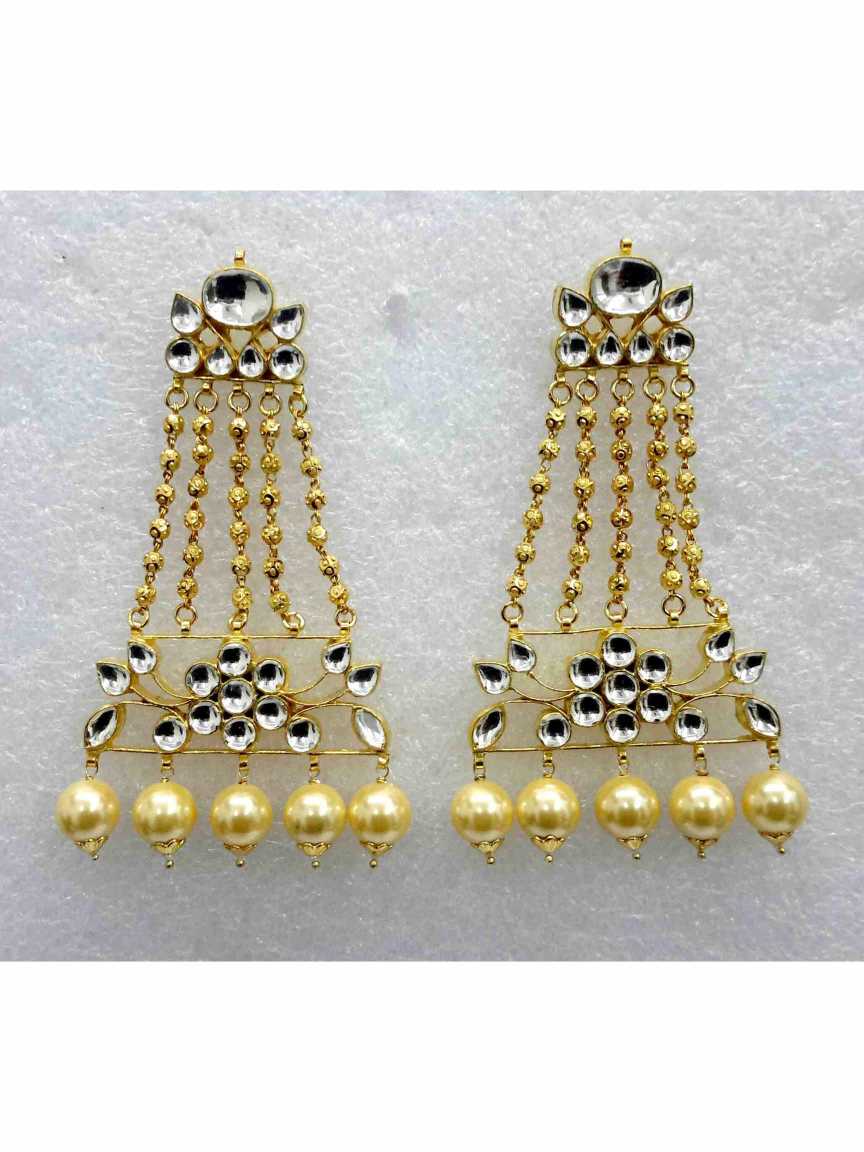 EARRING in JADAU KUNDAN Style | Design - 13582