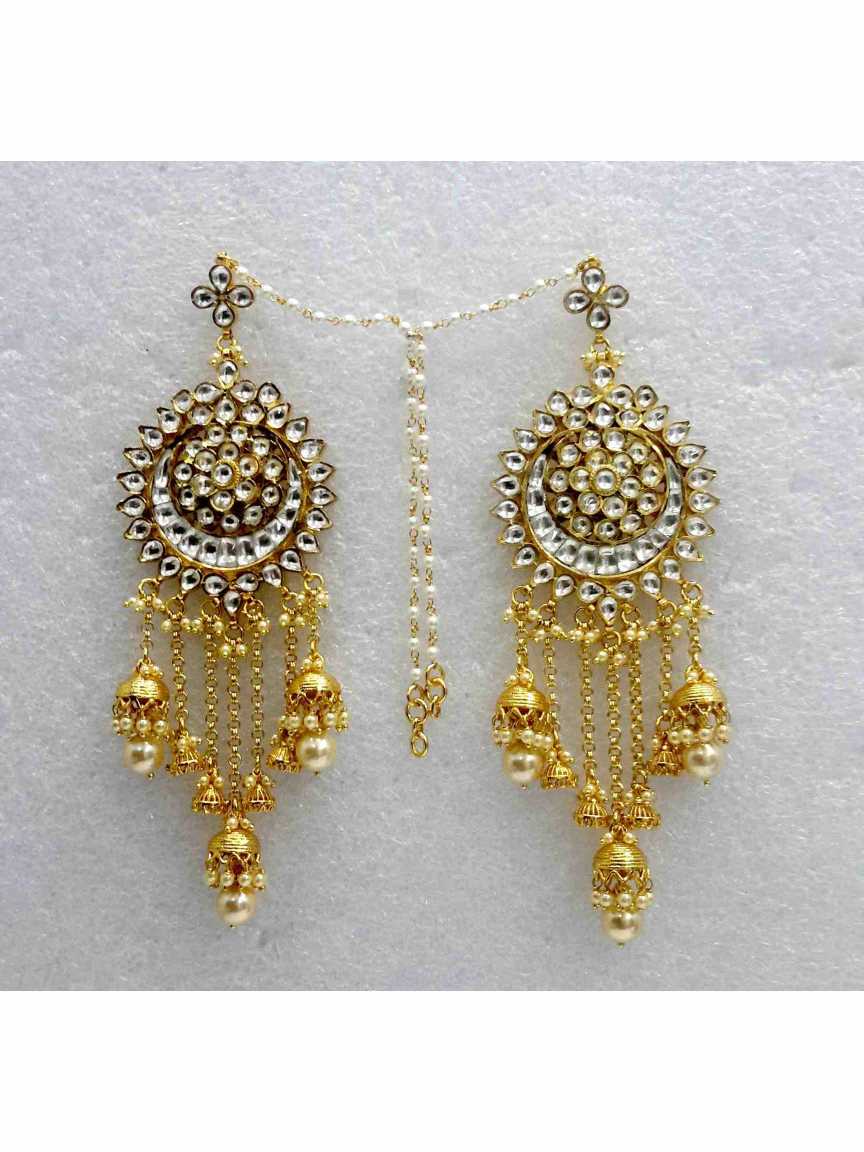 EARRING in JADAU KUNDAN Style | Design - 13596