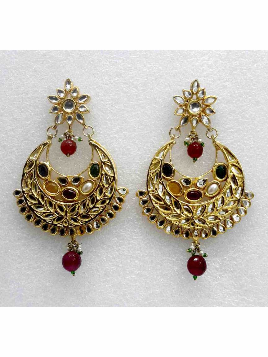 EARRING in JADAU KUNDAN Style | Design - 13751