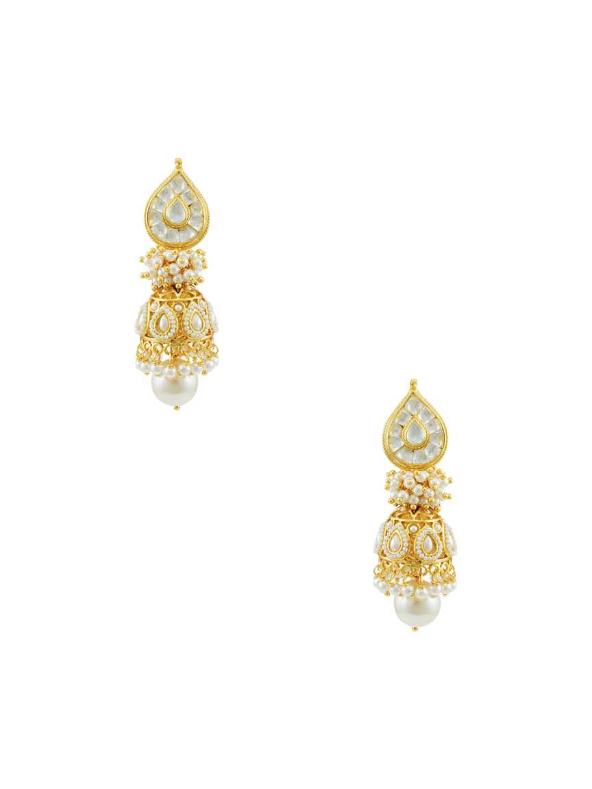 EARRING in JADAU KUNDAN Style | Design - 13795