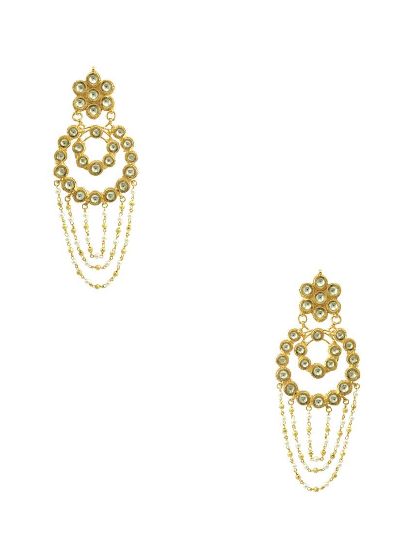 EARRING in JADAU KUNDAN Style | Design - 13804