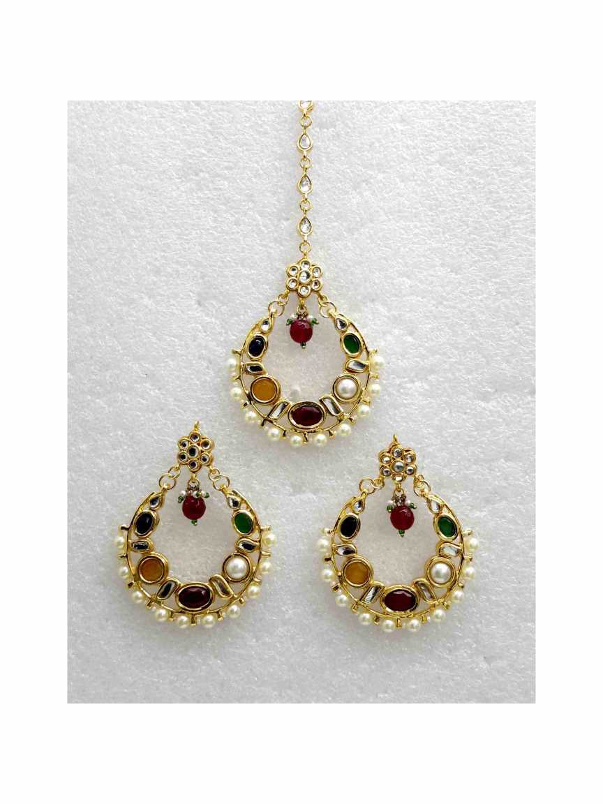 EARRING in JADAU KUNDAN Style | Design - 13869