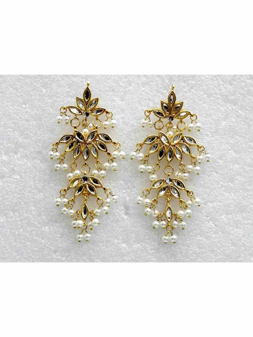 EARRING in JADAU KUNDAN Style | Design - 13871