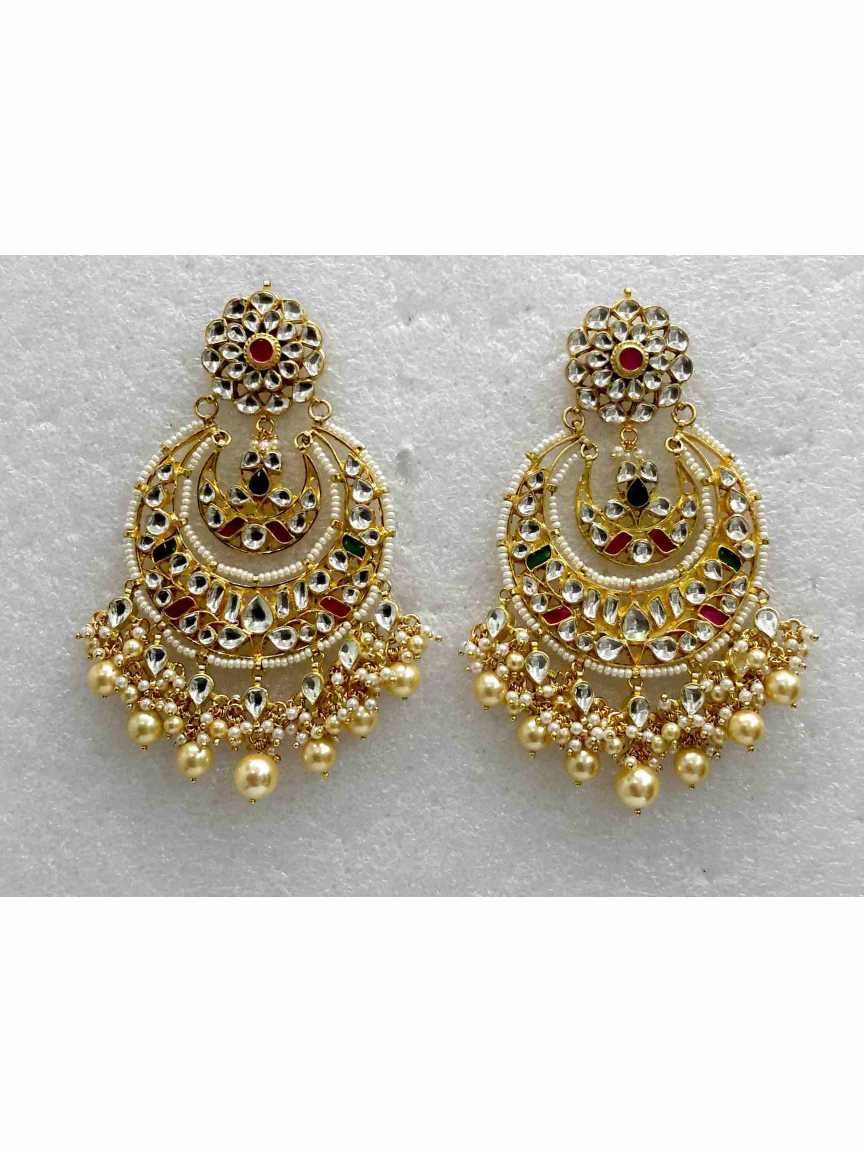 EARRING in JADAU KUNDAN Style | Design - 13884