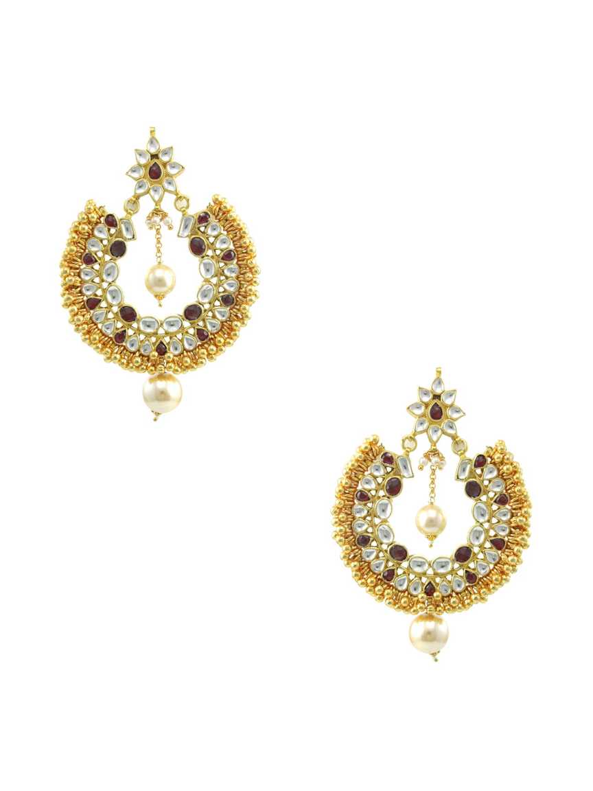 EARRING in JADAU KUNDAN Style | Design - 14036