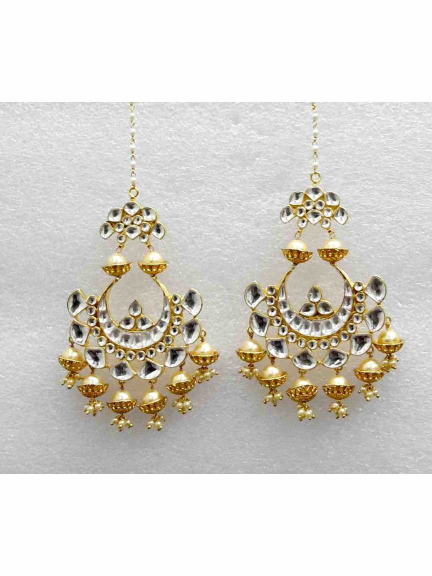 EARRING in JADAU KUNDAN Style | Design - 14134