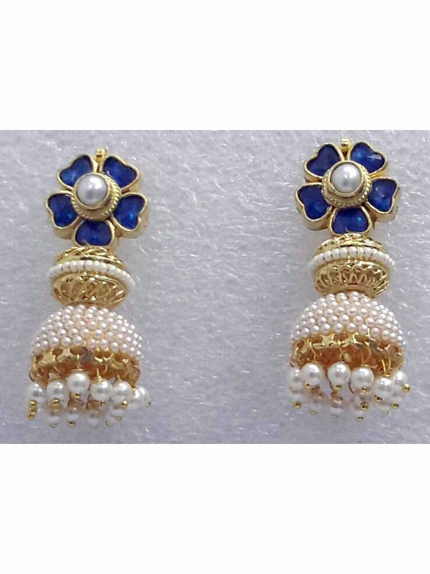 EARRING in JADAU KUNDAN Style | Design - 14247
