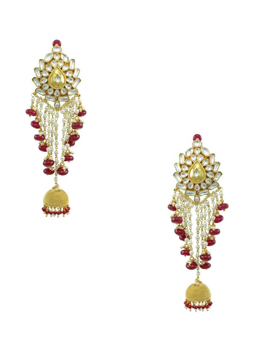 EARRING in JADAU KUNDAN Style | Design - 14325