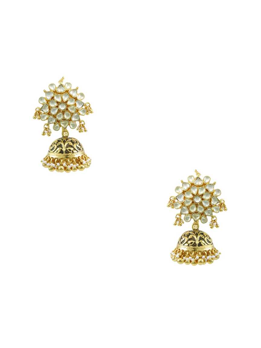 EARRING in JADAU KUNDAN Style | Design - 14431