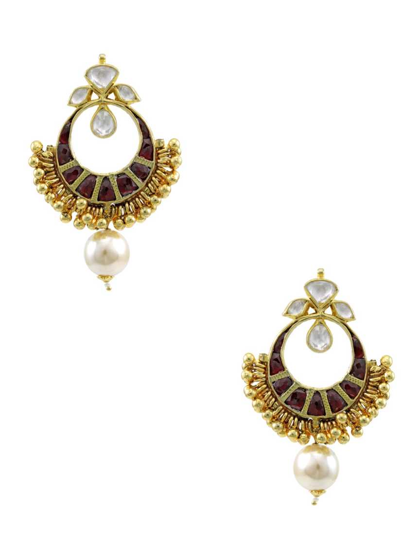 EARRING in JADAU KUNDAN Style | Design - 14453