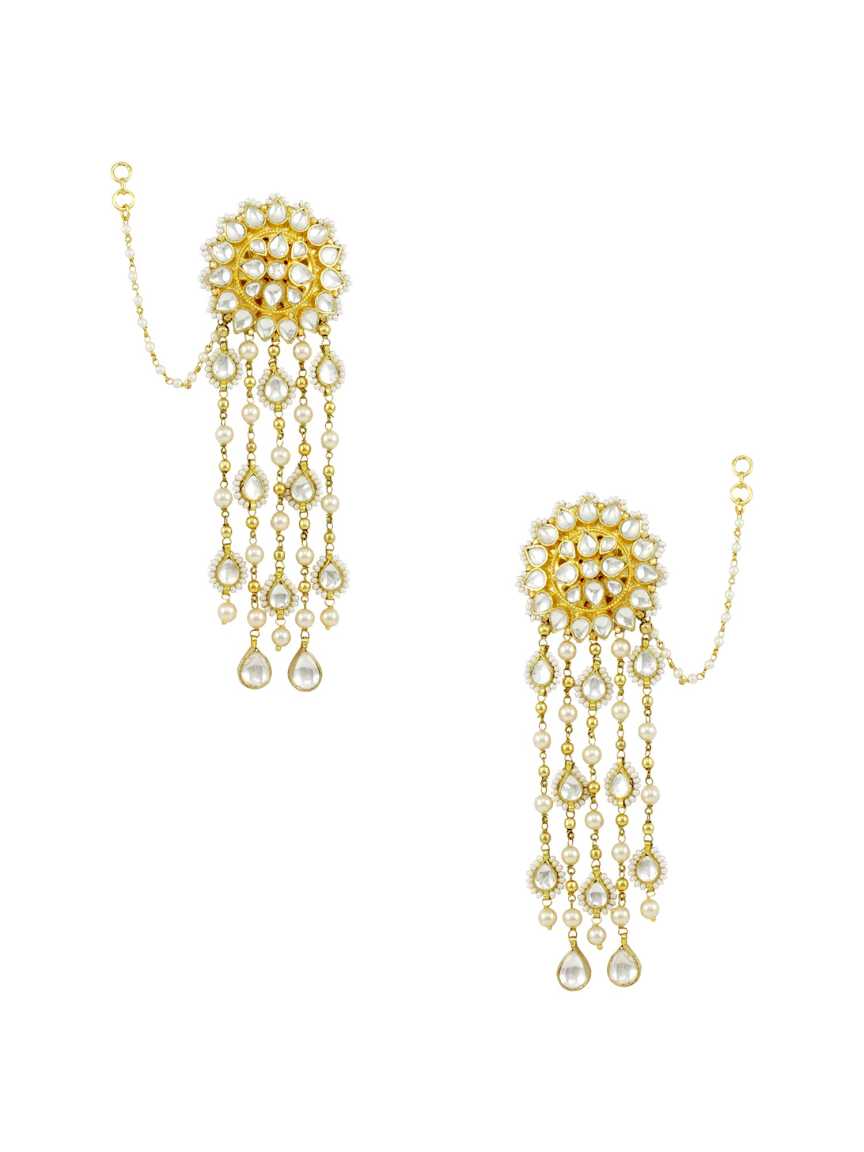 EARRING in JADAU KUNDAN Style | Design - 14523