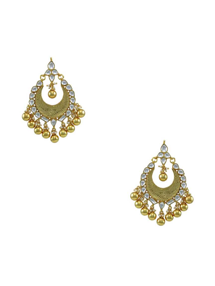 EARRING in JADAU KUNDAN Style | Design - 14535