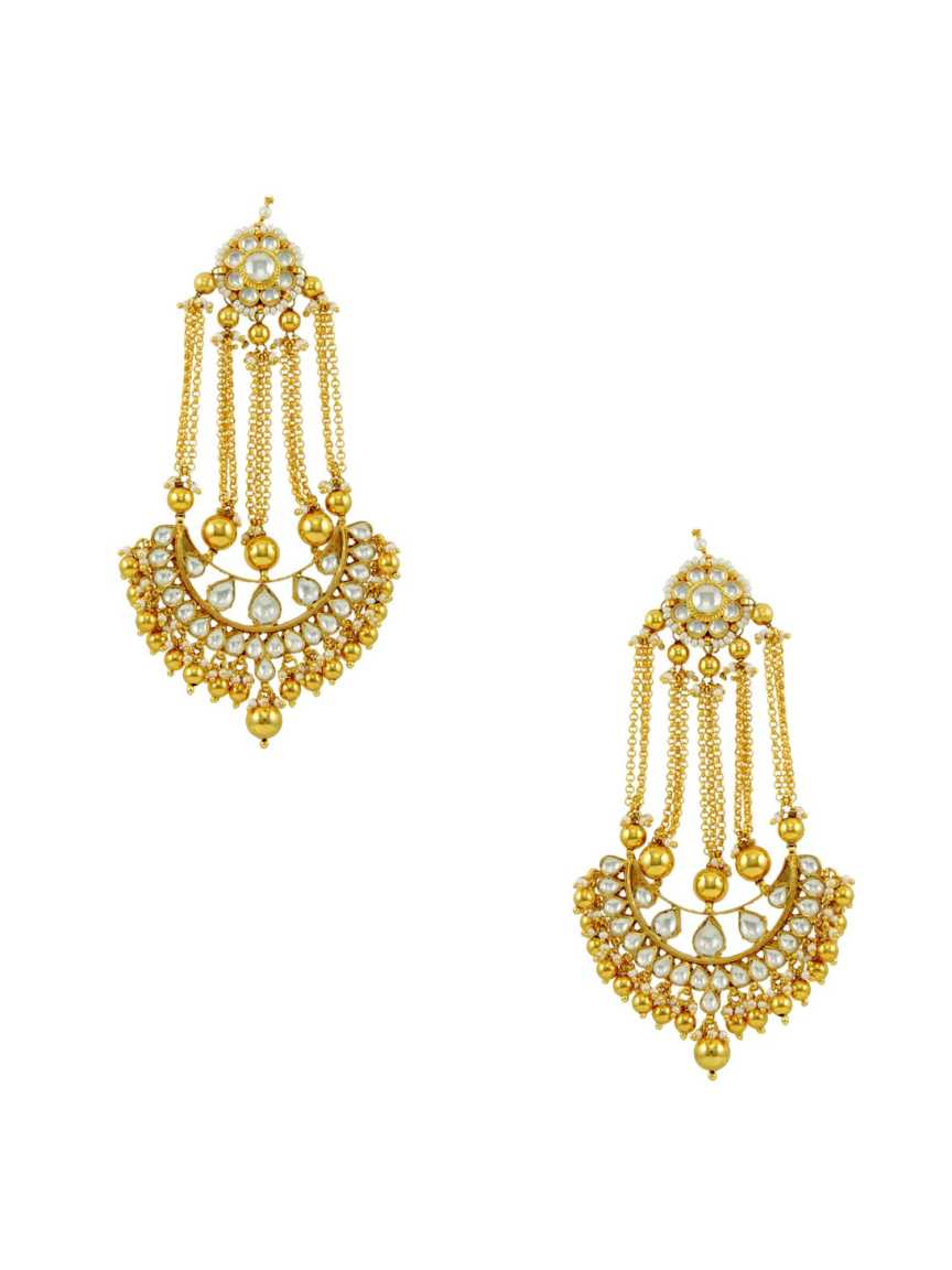 EARRING in JADAU KUNDAN Style | Design - 14536