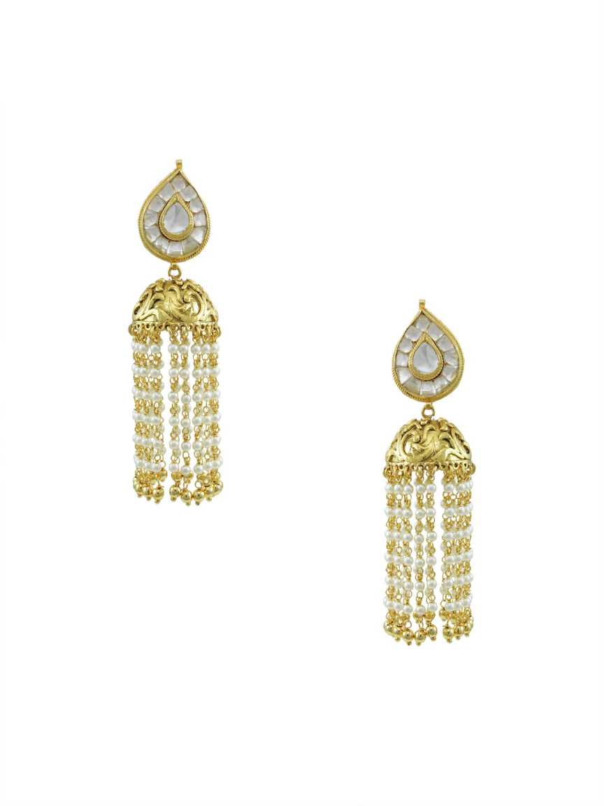 EARRING in JADAU KUNDAN Style | Design - 14647