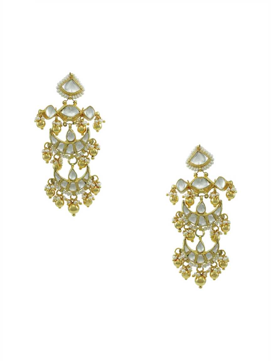 EARRING in JADAU KUNDAN Style | Design - 14665