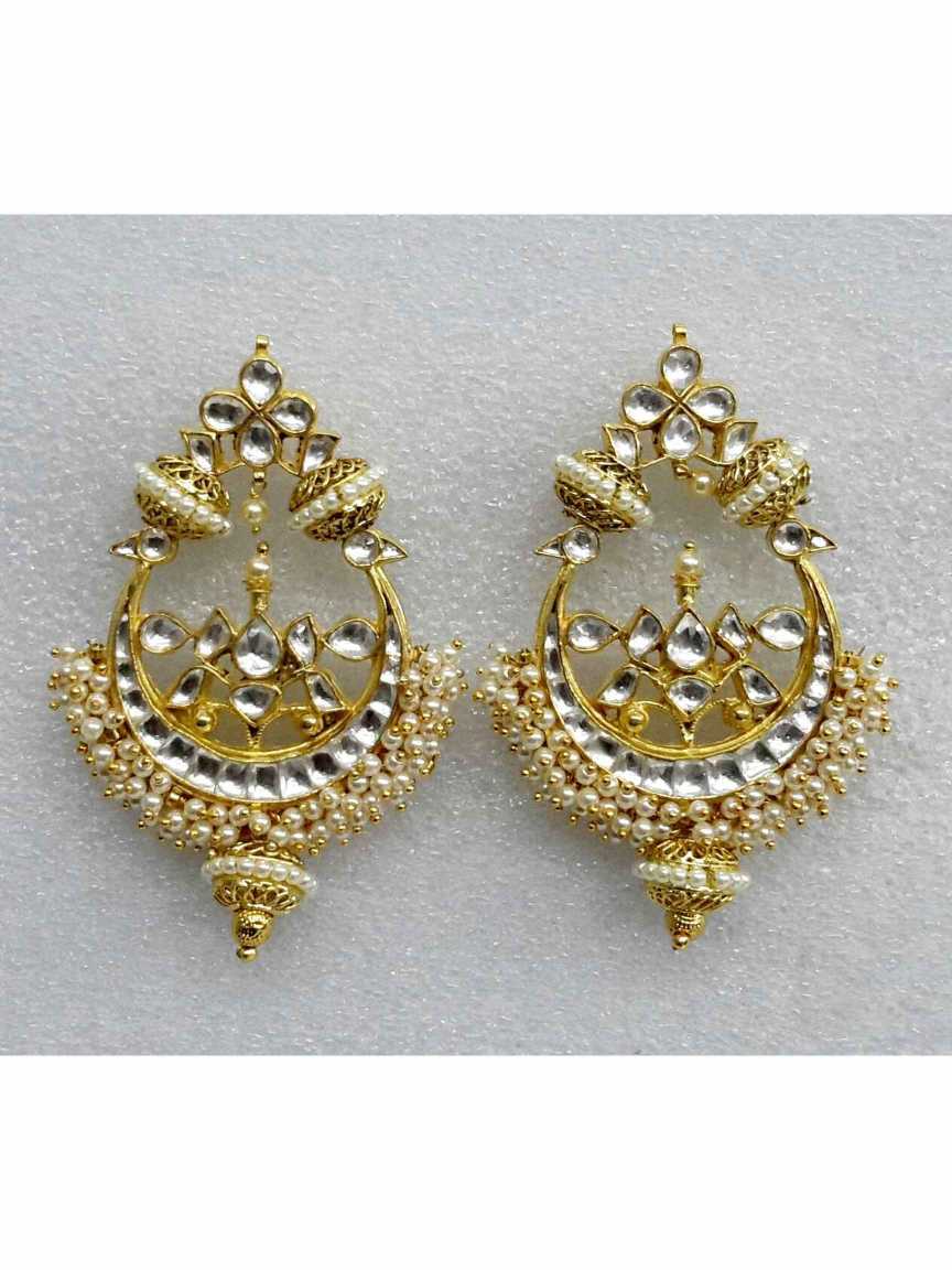 EARRING in JADAU KUNDAN Style | Design - 14865