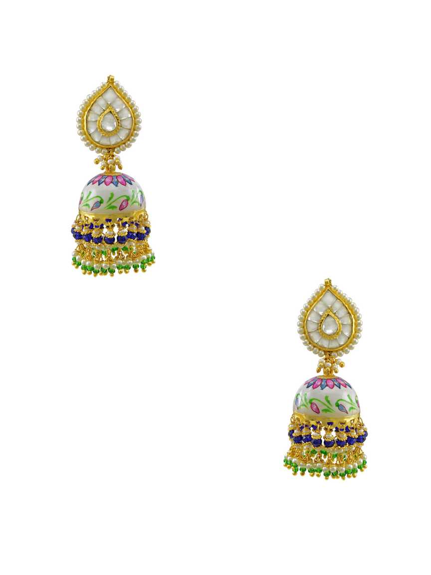 EARRING in JADAU KUNDAN Style | Design - 15058