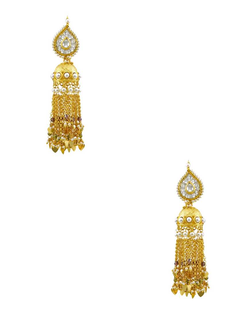 EARRING in JADAU KUNDAN Style | Design - 15059