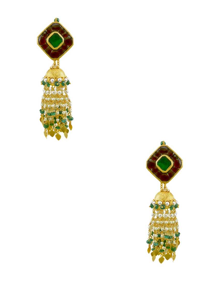 EARRING in JADAU KUNDAN Style | Design - 15060