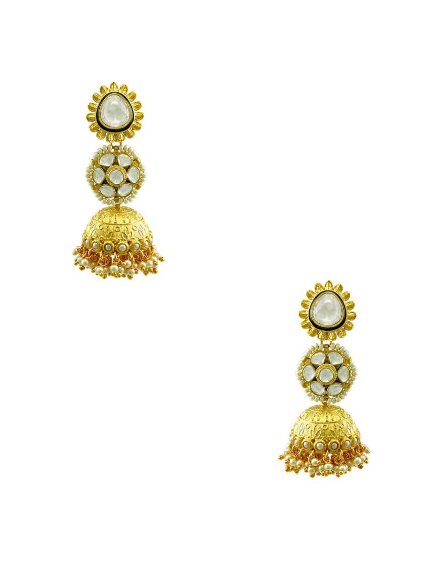 EARRING in JADAU KUNDAN Style | Design - 15171