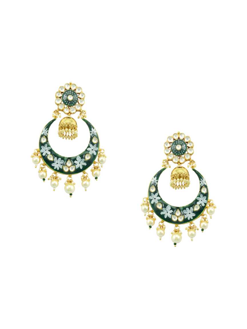 EARRING in JADAU KUNDAN Style | Design - 15202