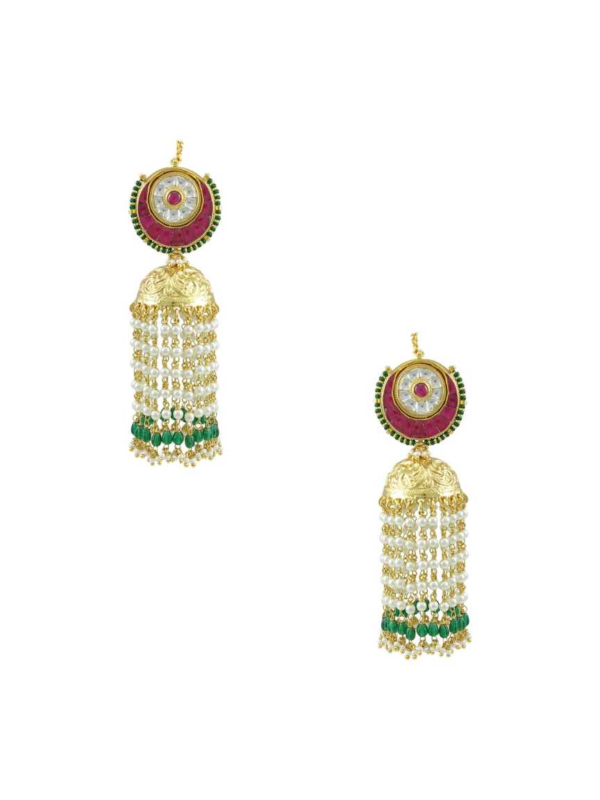EARRING in JADAU KUNDAN Style | Design - 15239