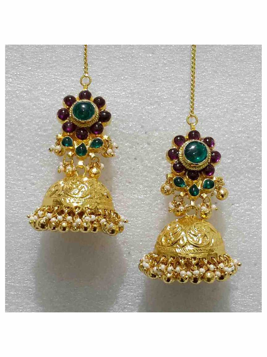 EARRING in JADAU KUNDAN Style | Design - 15242