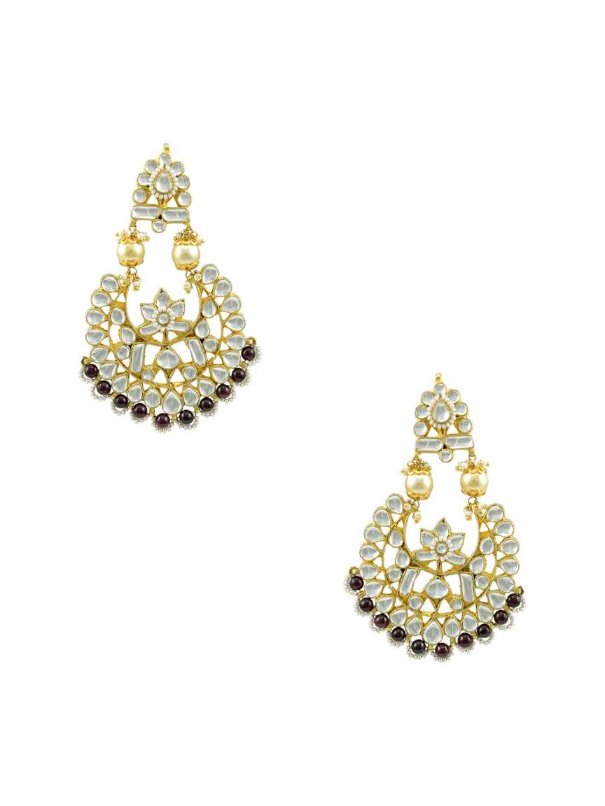 EARRING in JADAU KUNDAN Style | Design - 15251